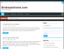 Tablet Screenshot of brokeasshome.com